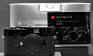 Leica MP black paint