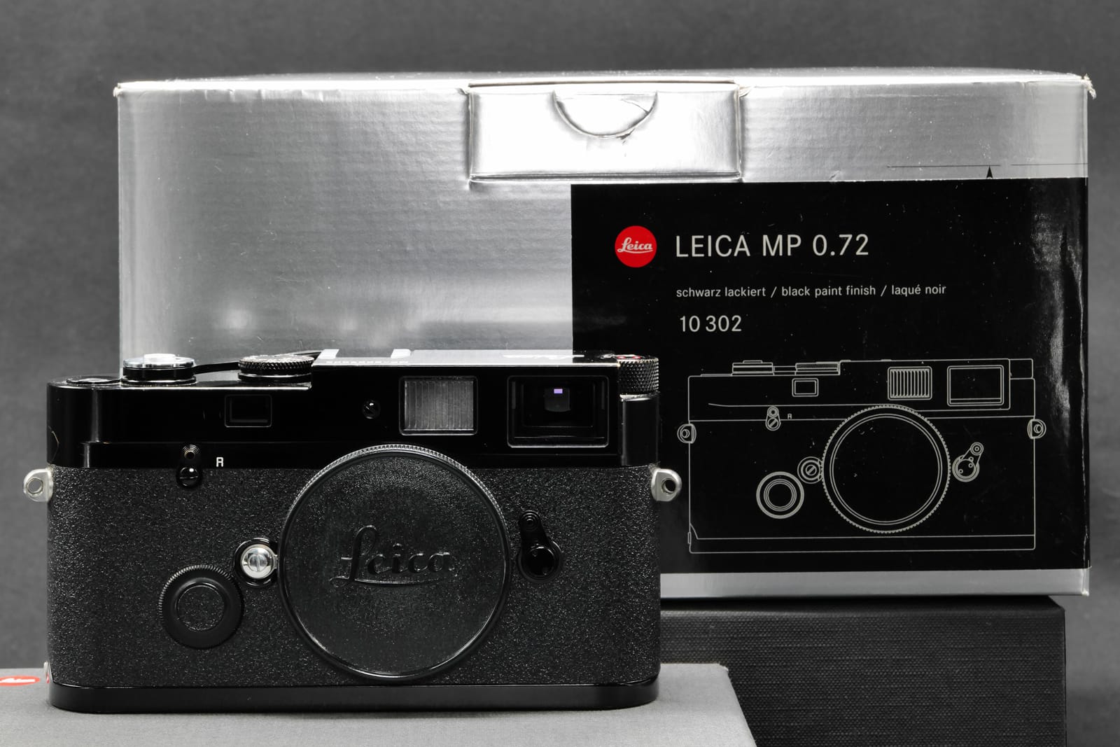 Leica MP black paint