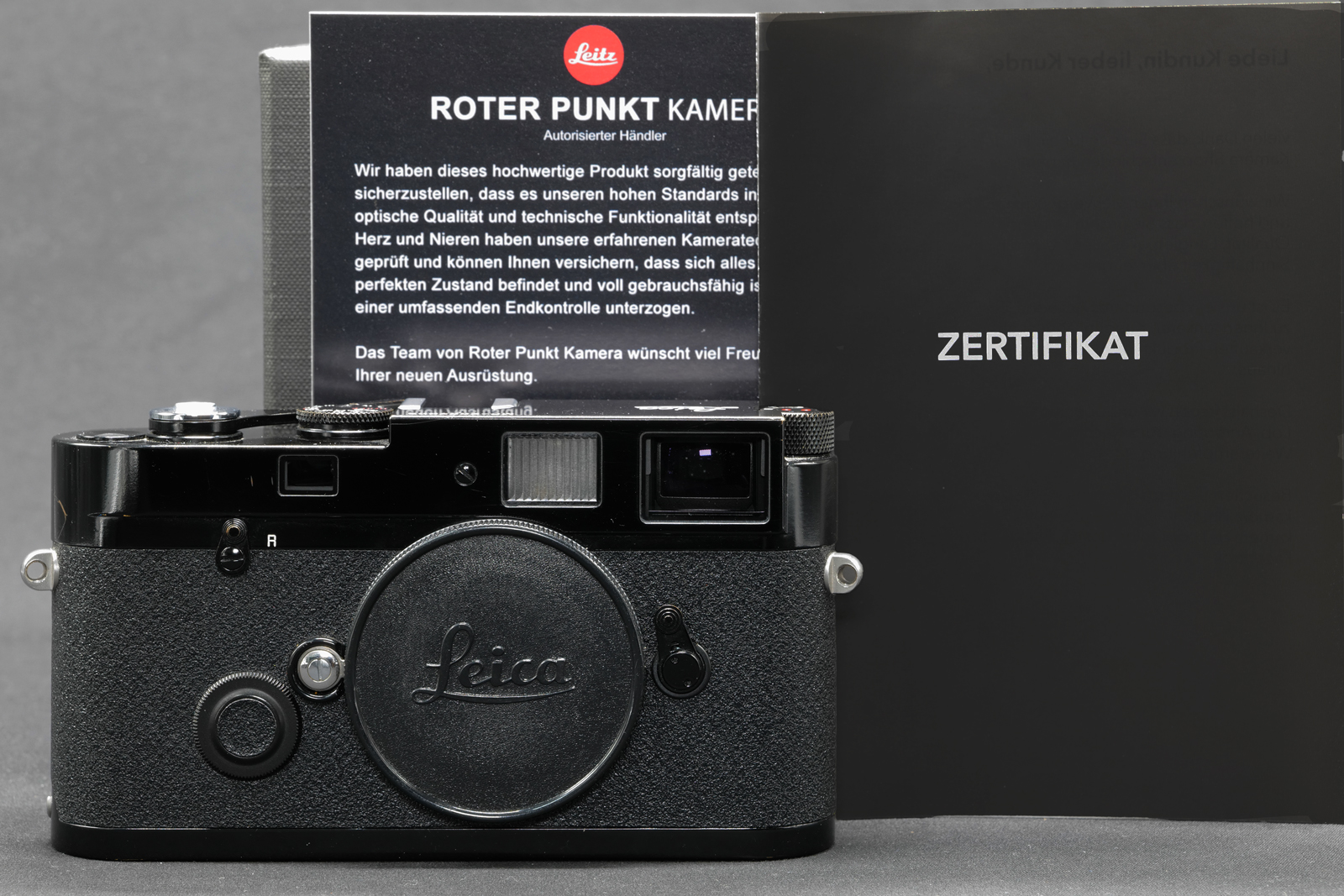 LEICA MP 0.72 black paint OVP u. Box *1A first batch* – Bild 4