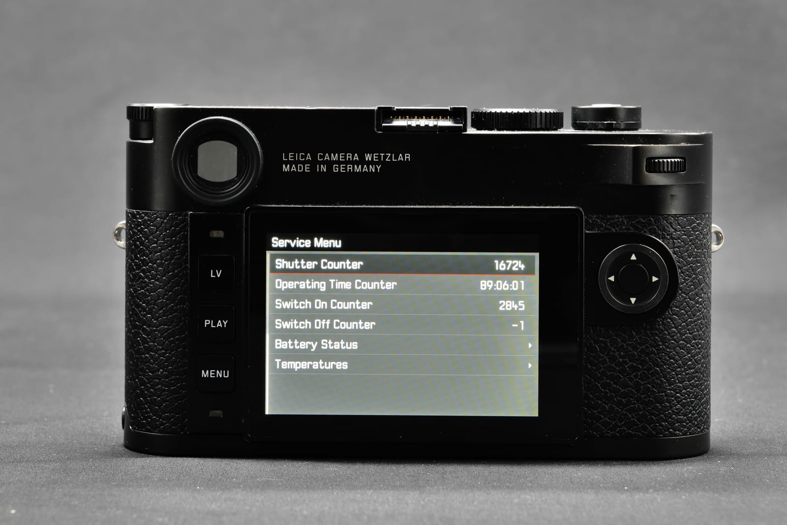 LEICA M10 schwarz 20000 - v. 07.02.2017 (~ 16750 Auslösungen) – Bild 3