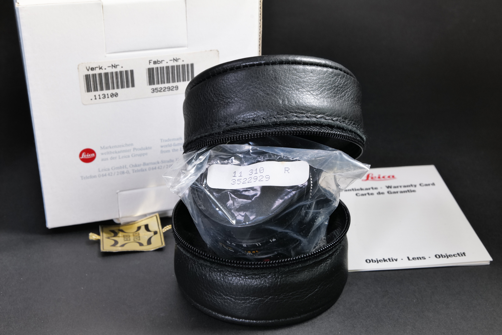 LEICA Summicron-M 2/35mm "King of Bokeh" m. OVP – Bild 2