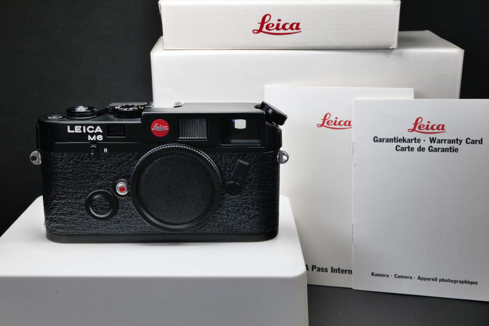 LEICA M6 schwarz OVP u. Box *frischer Service* – Bild 3