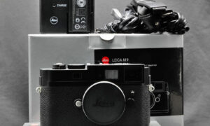 Leica M9-P black paint