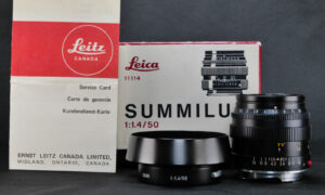 Leica Summilux 50 mm