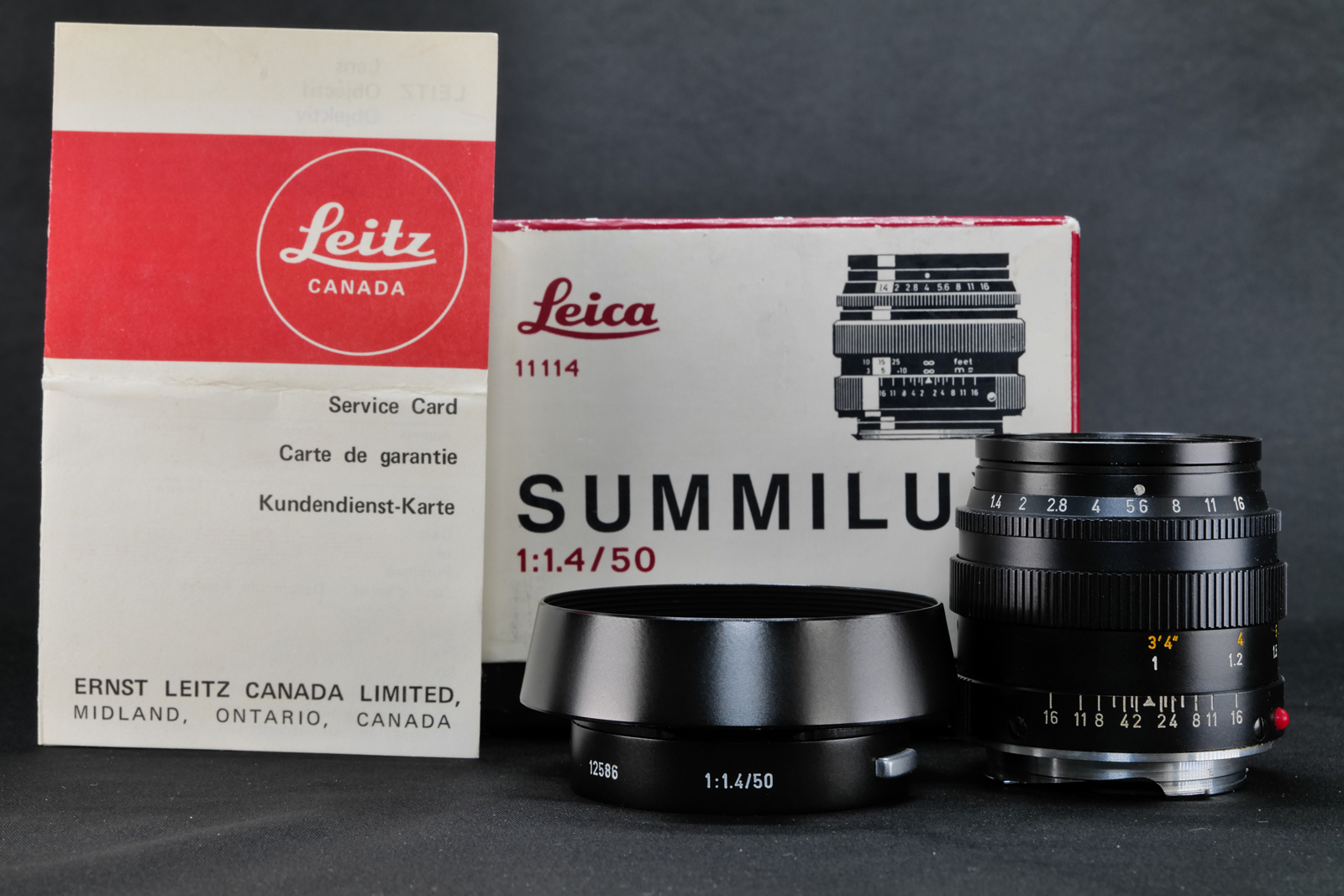 Leica Summilux 50 mm