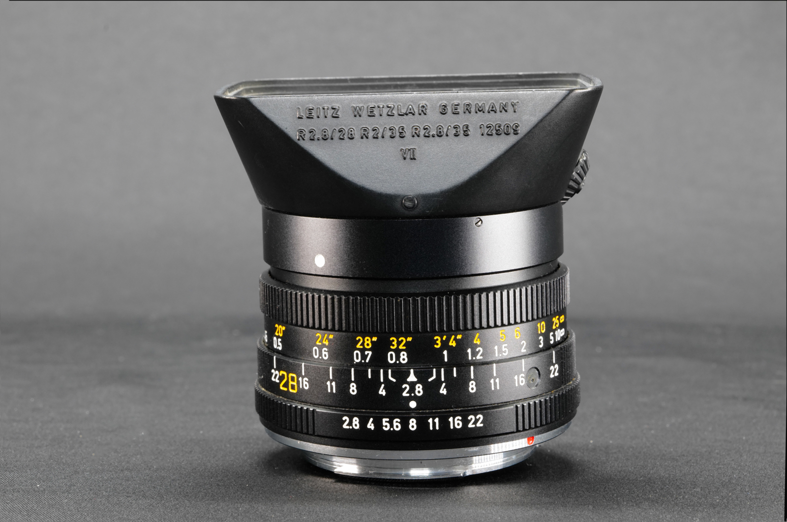 LEICA Elmarit-R 2,8/28 mm #11247 + Hood und Gegenlichtblende – Bild 3