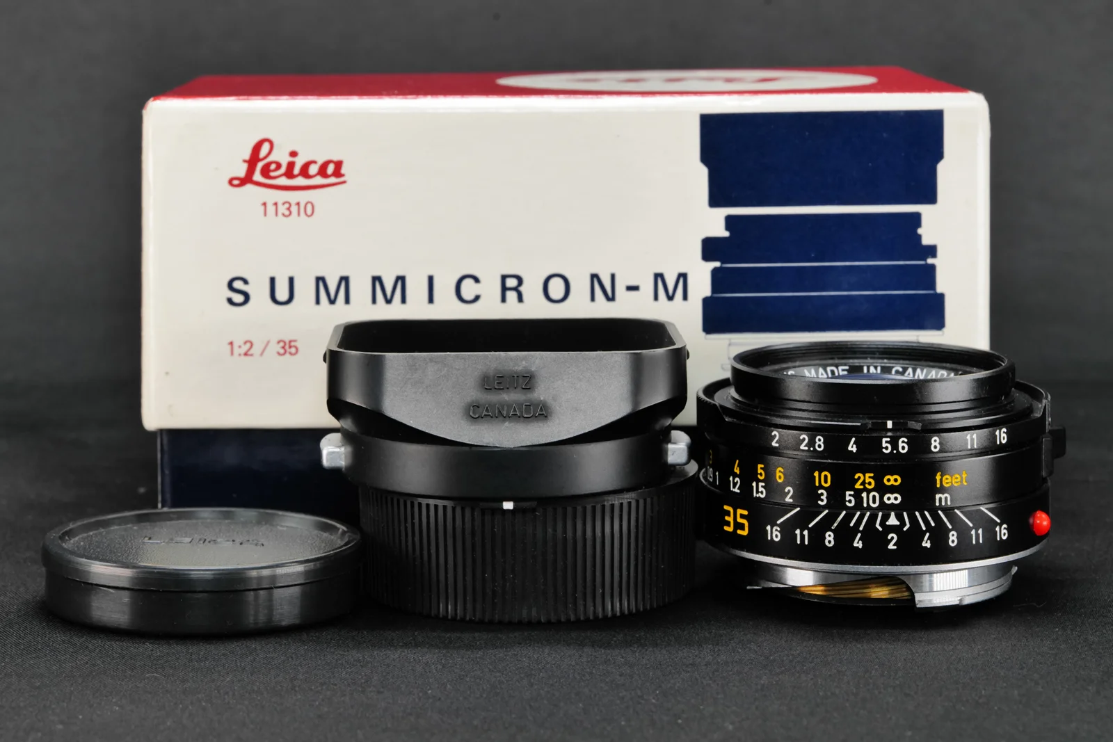 LEICA Summicron-M 2/35mm "King of Bokeh" #11310 m. OVP