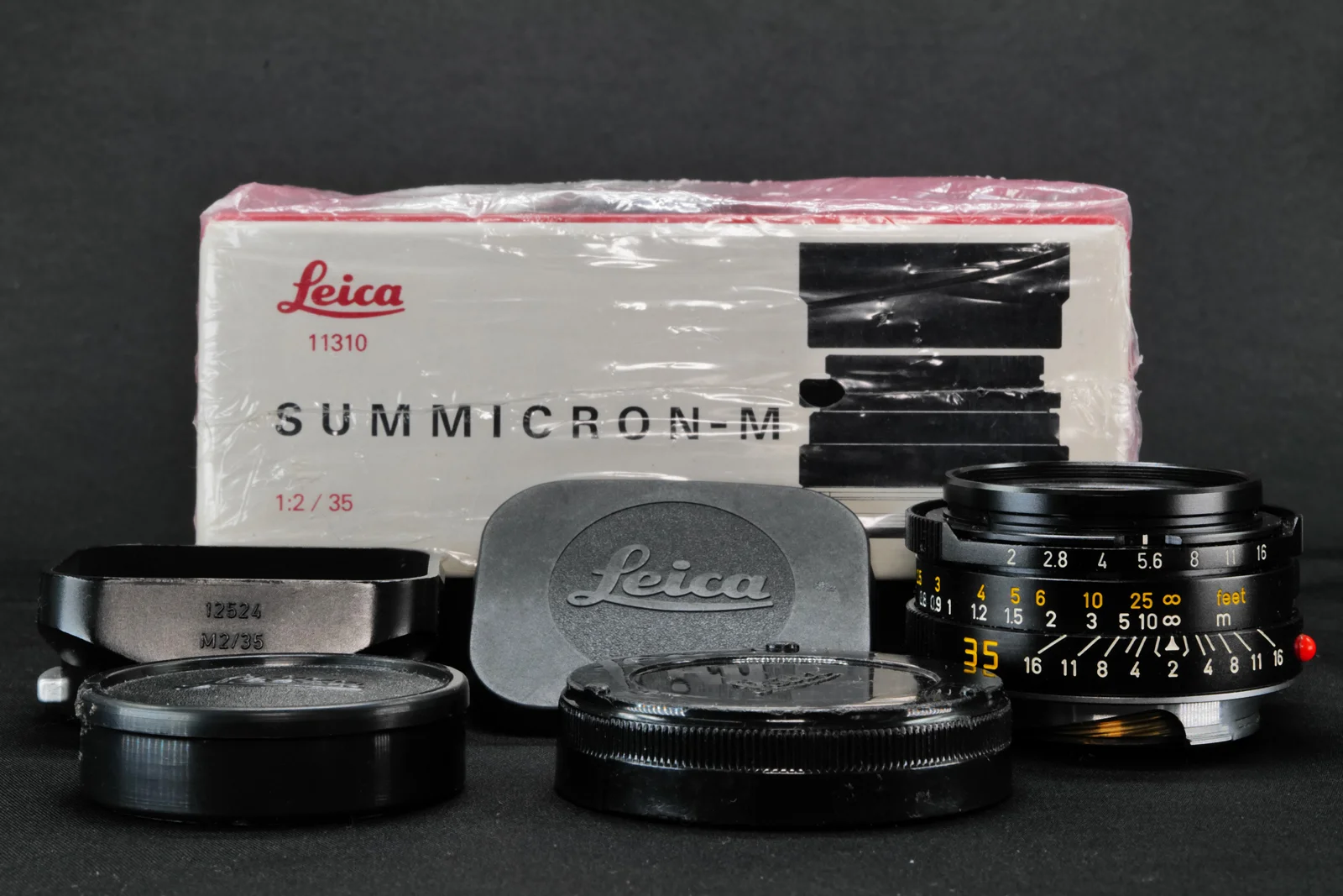LEICA SUMMICRON-M 2/35mm "King of Bokeh" #11310 m. OVP