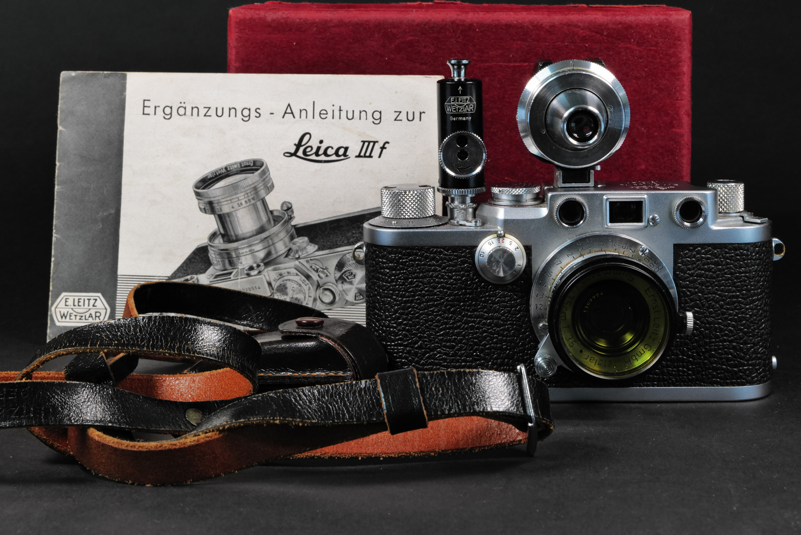LEICA IIIf Kit Summaron 1:3,5/3,5cm mit OVP – Bild 2