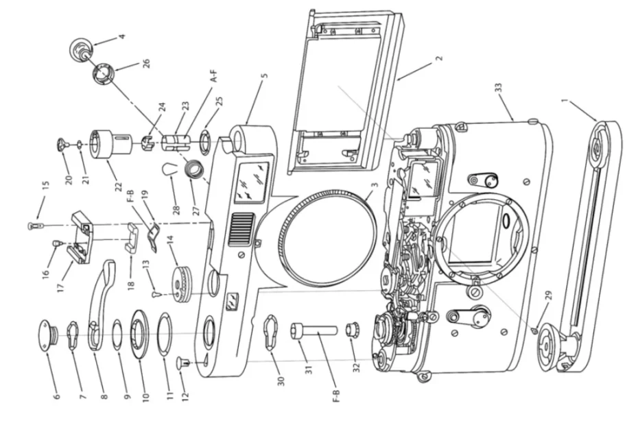Zustandsbewertung Leica Kamera
