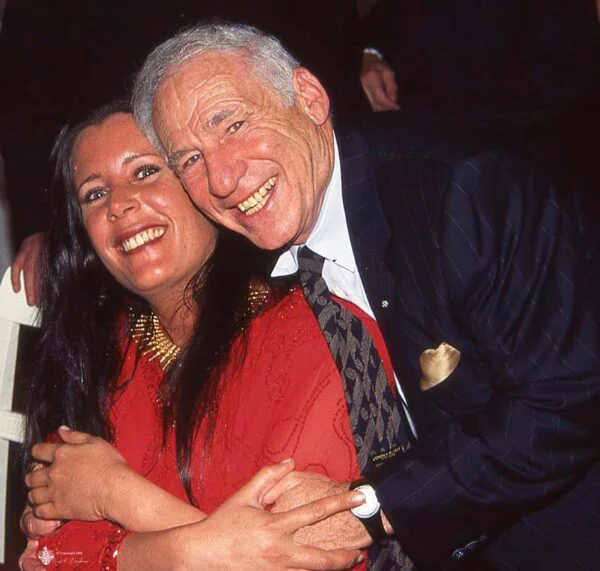 Mel Brooks bei der Verleihung der Goldenen Kamera in Berlin fotografiert mit meiner Leica M6
