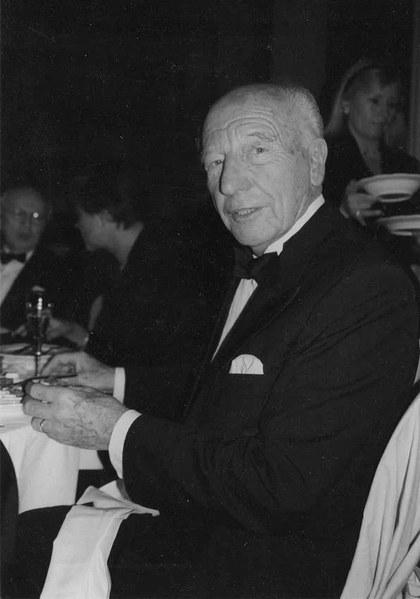 Walter Scheel porträtiert mit meiner Leica M6