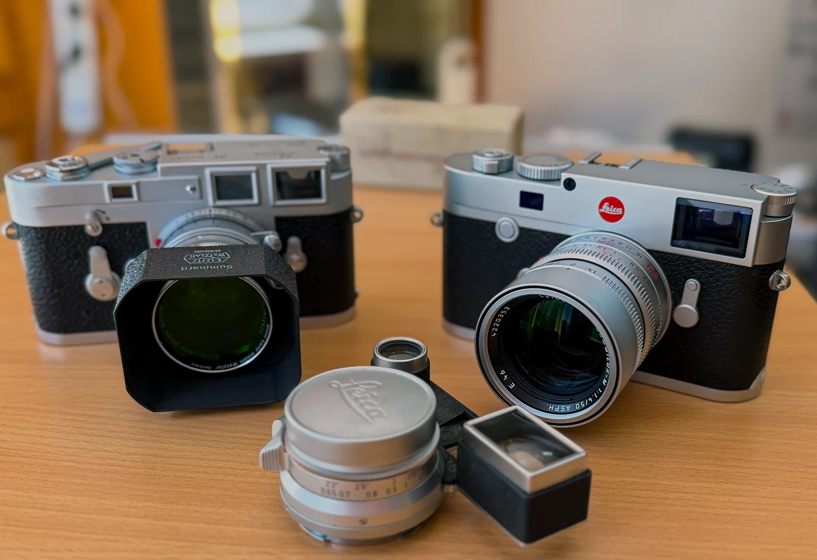 Analoge und digitale Leica M Kameras im Vergleich