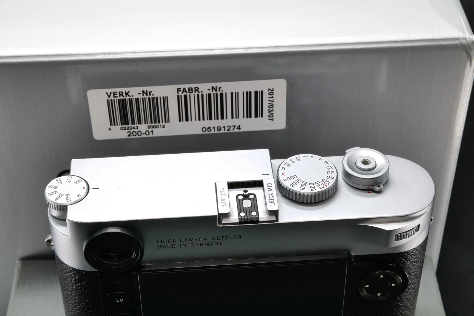 LEICA M10 silber - v. 07.3.2017 (Service August 2026) – Bild 14