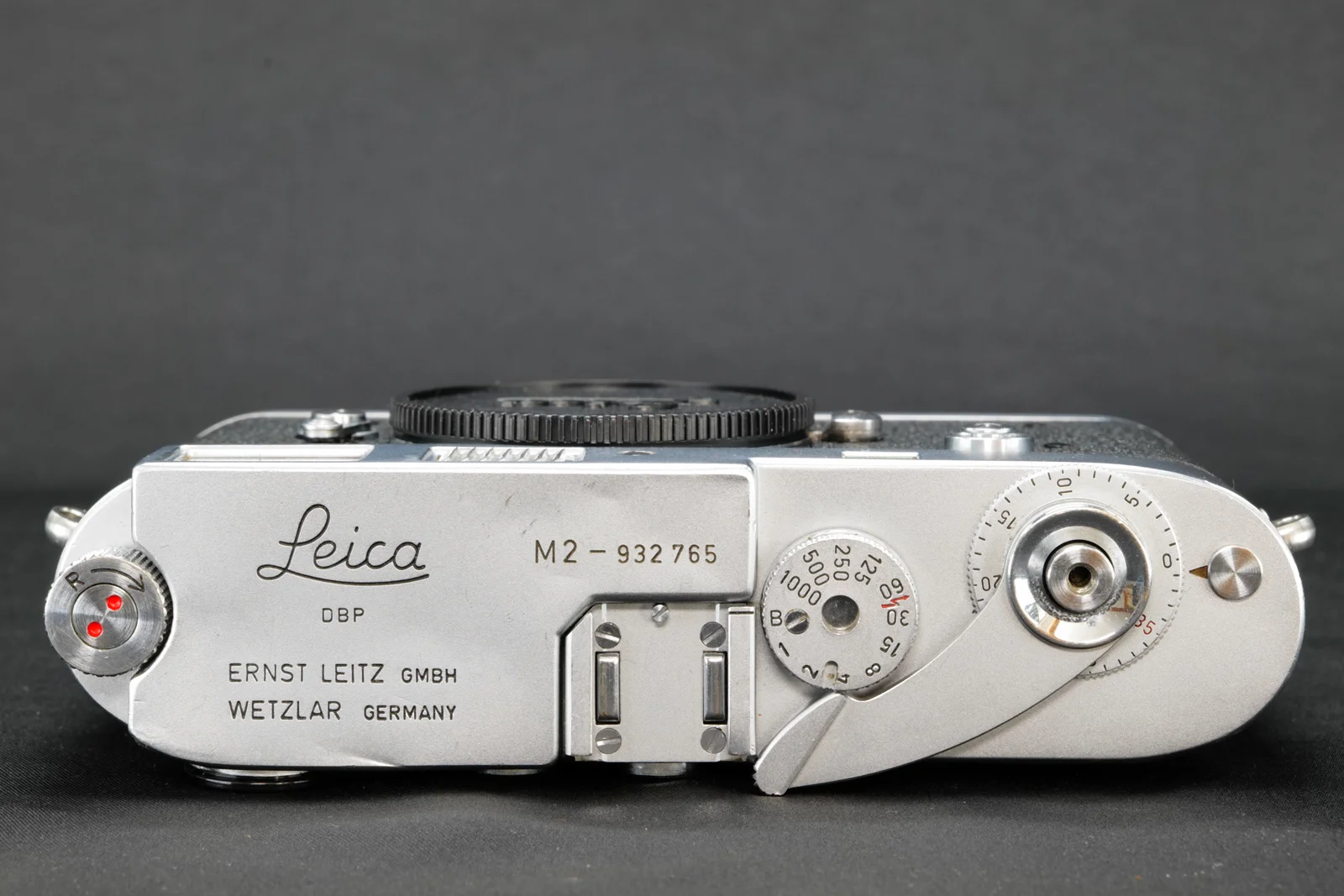 LEICA M2 & Freilaufknopf neuer M4-P Sucher, Verschlusstücher frische CLA – Bild 11