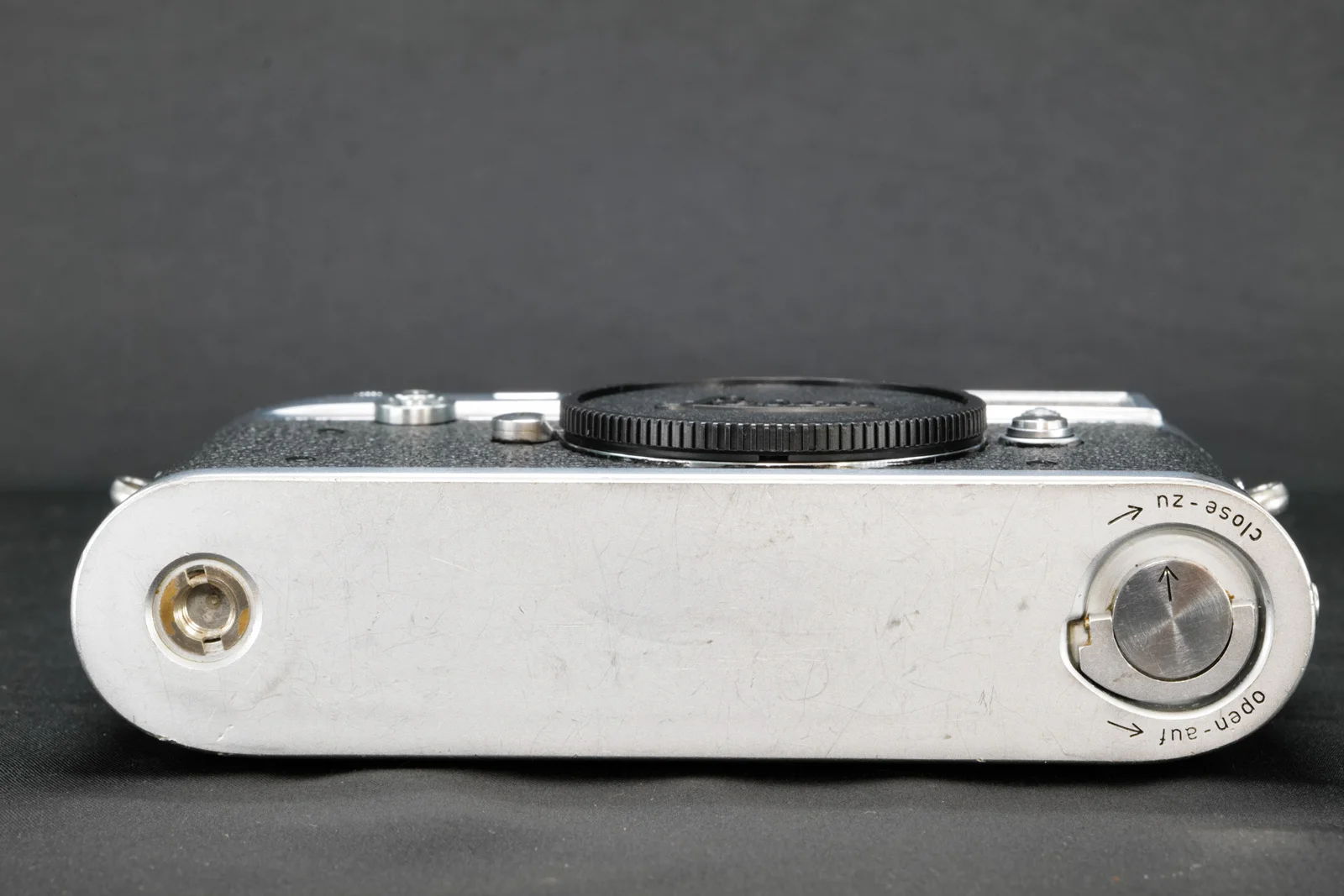 LEICA M2 & Freilaufknopf neuer M4-P Sucher, Verschlusstücher frische CLA – Bild 12