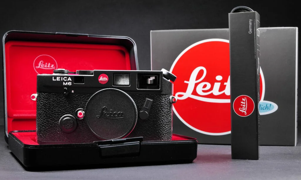 Leica M6 gebraucht kaufen – analoge Leica M6 mit Objektiv