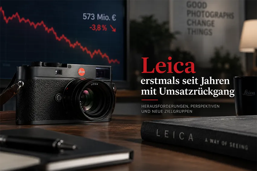 Umsatz Rückgang bei Leica